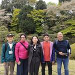 Indonesian Family Enjoys Cherry Blossom Viewing