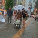 Active India 5 family enjoyed Shinjuku and Harajuku.