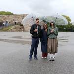 Active Columbia family enjoyed east Tokyo.