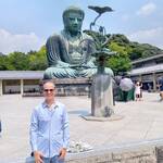 Italian nice guy a enjoyed a wonderful day in Kamakura. 
