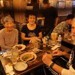 Sisters and brother-in-law from Brazil in Tokyo