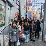 Active Hawaiian 2 families enjoyed street shopping.