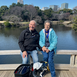 A married couple from Israel explored Tokyo continuing from previous day tour to Asakusa.